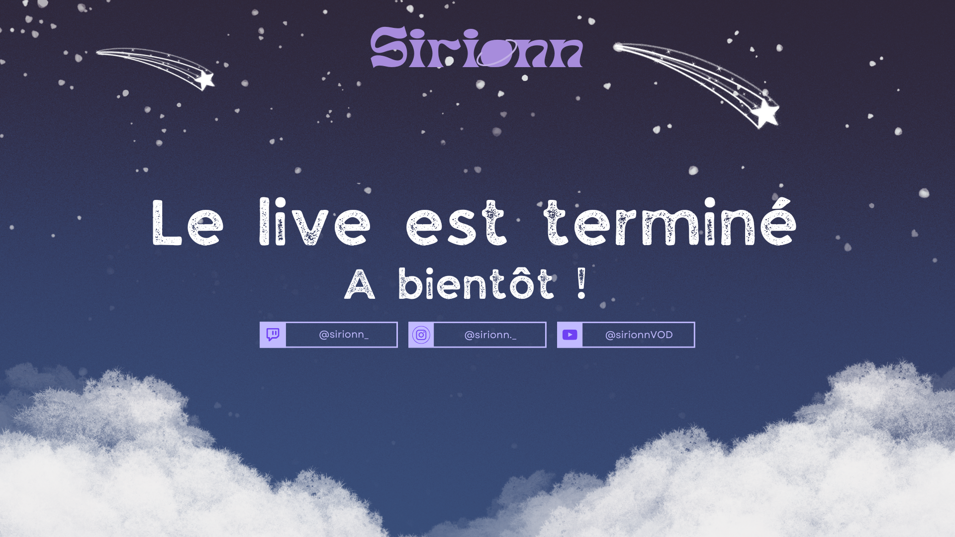 visuel fin de live streaming