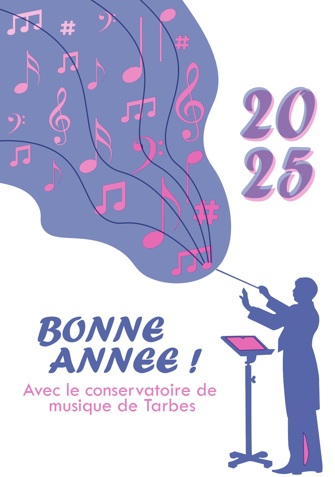 carte de voeu illustrator